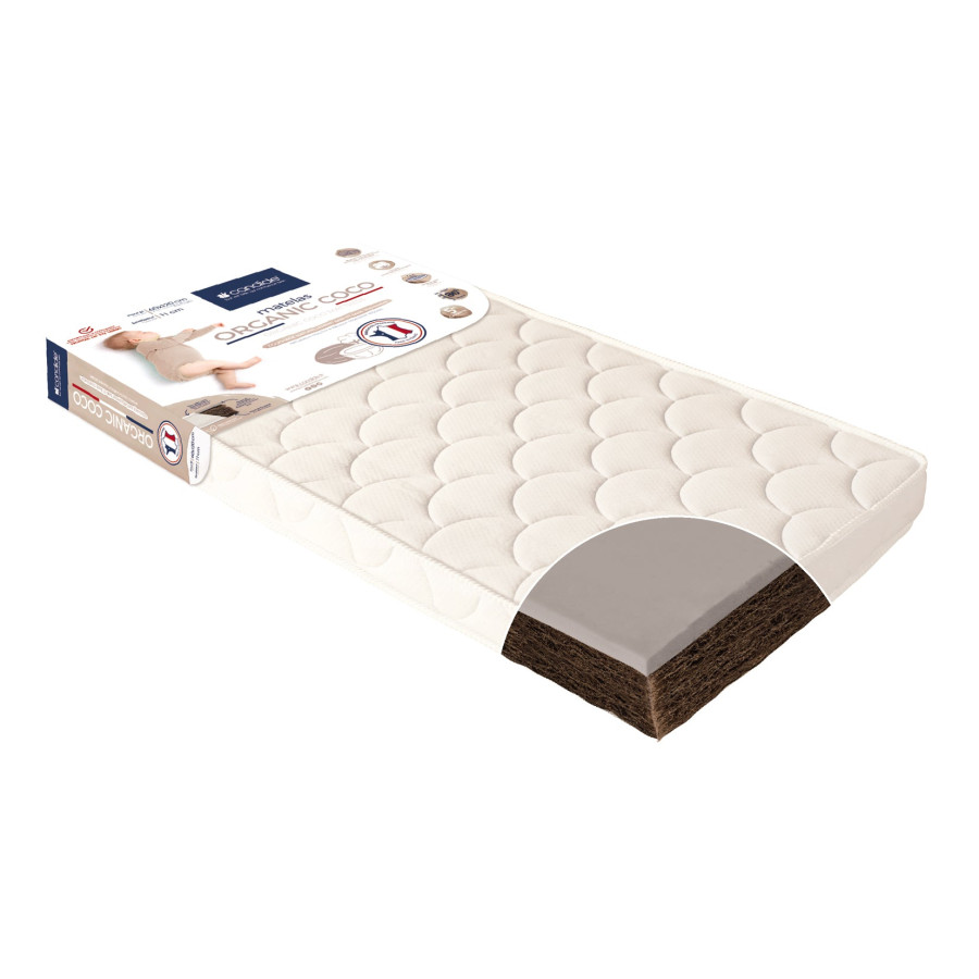 Органичен матрак с кокос Comfort+ 60х120х11 см
