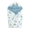 Пелена XL за столче за кола 0-13 кг Stroll Blue 115х115 см