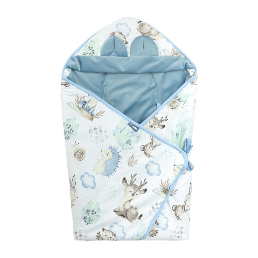 Пелена XL за столче за кола 0-13 кг Stroll Blue 115х115 см