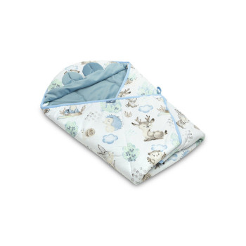 Пелена XL за столче за кола 0-13 кг Stroll Blue 115х115 см