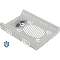 Подложка за повиване със система за безопасност Animals Raccoon Grey 70см