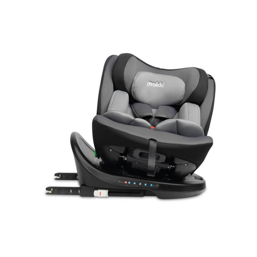 Столче за кола Mokki i-Size IsoFix 0-36Кг Grey