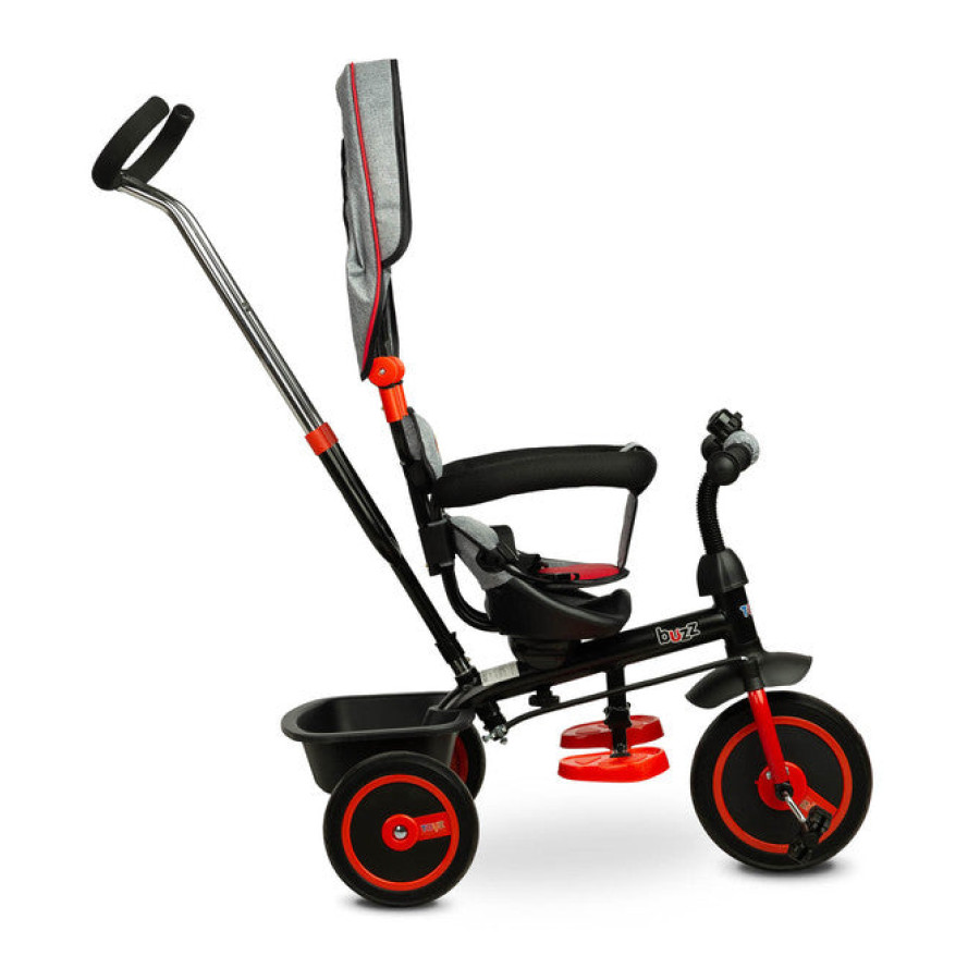 Триколка с родителски контрол Buzz Red