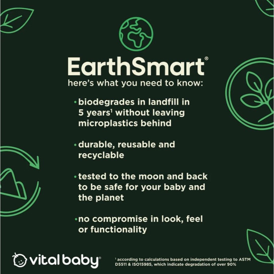 Универсална четка за бебешки шишета и биберони 2в1 EarthSmart