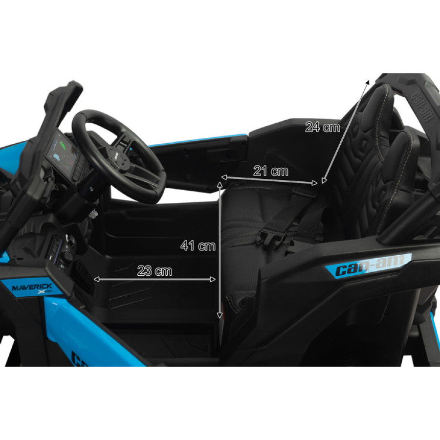 Акумулаторен Джип Maverick Син Caretero Toyz Atv/ Бъги