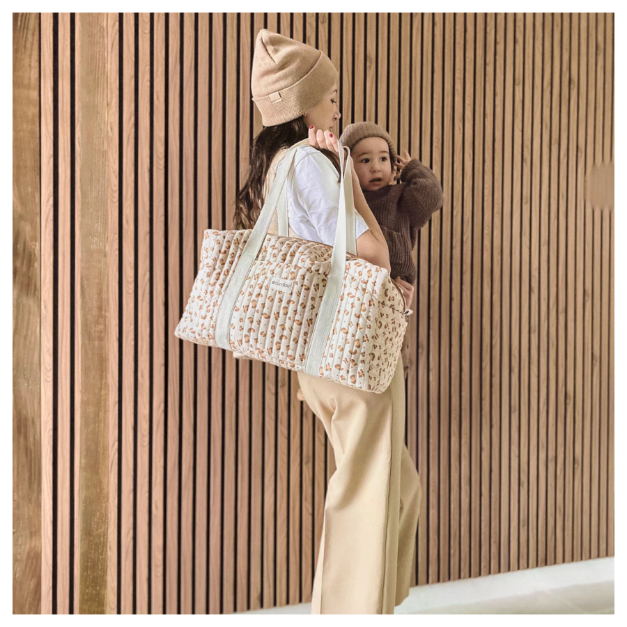 Чанта за количка и пътуване Леопард