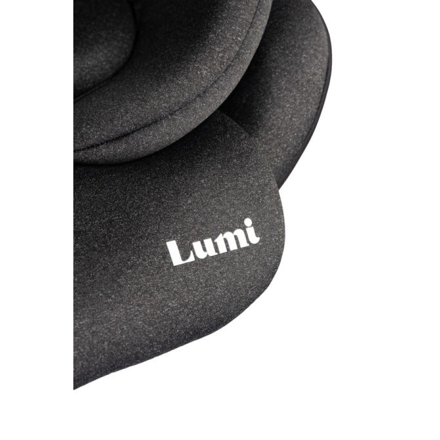 Детско столче за кола Lumi I-Size тъмно сиво (40-150 см)