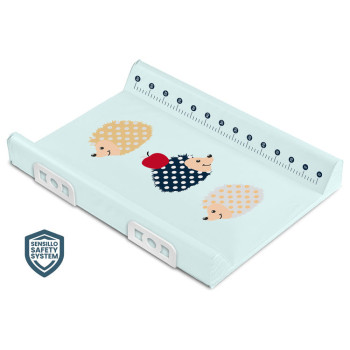 Подложка за повиване със система за безопасност Hedgehogs Mint 70см