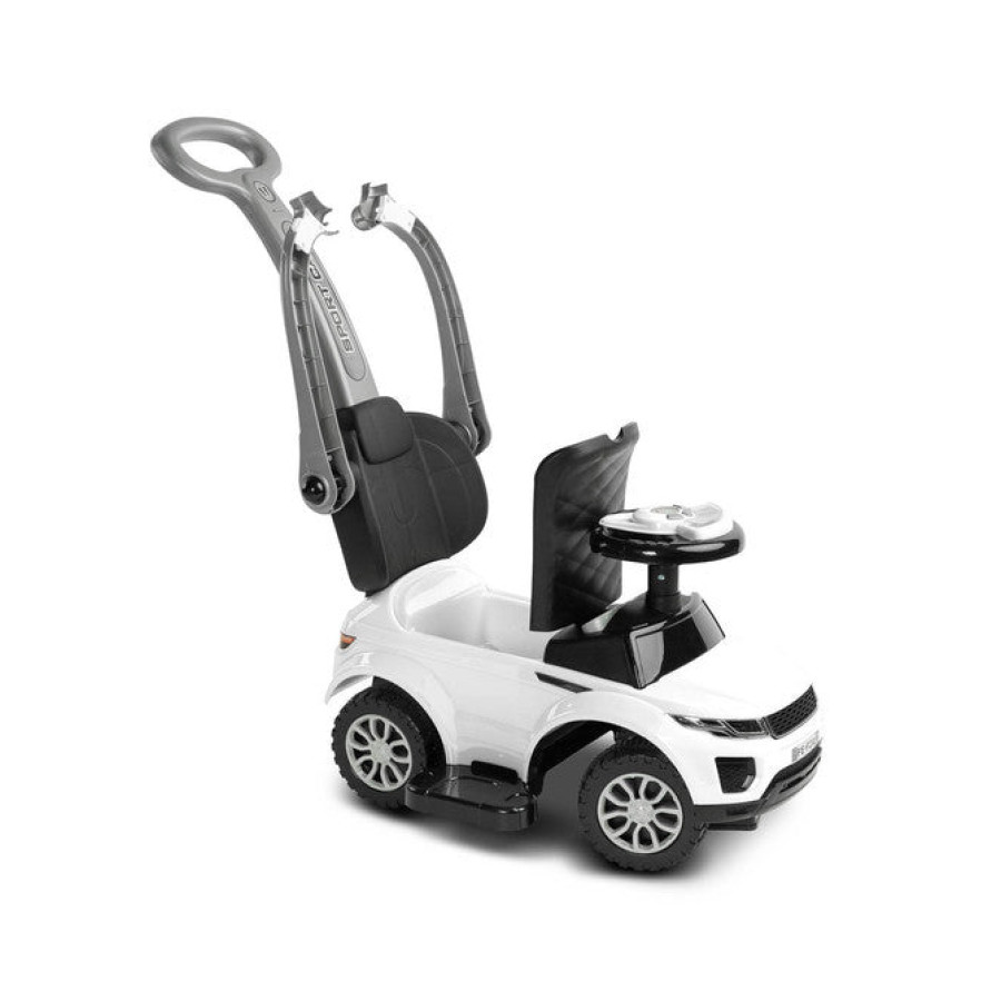 Спортна кола Бяла