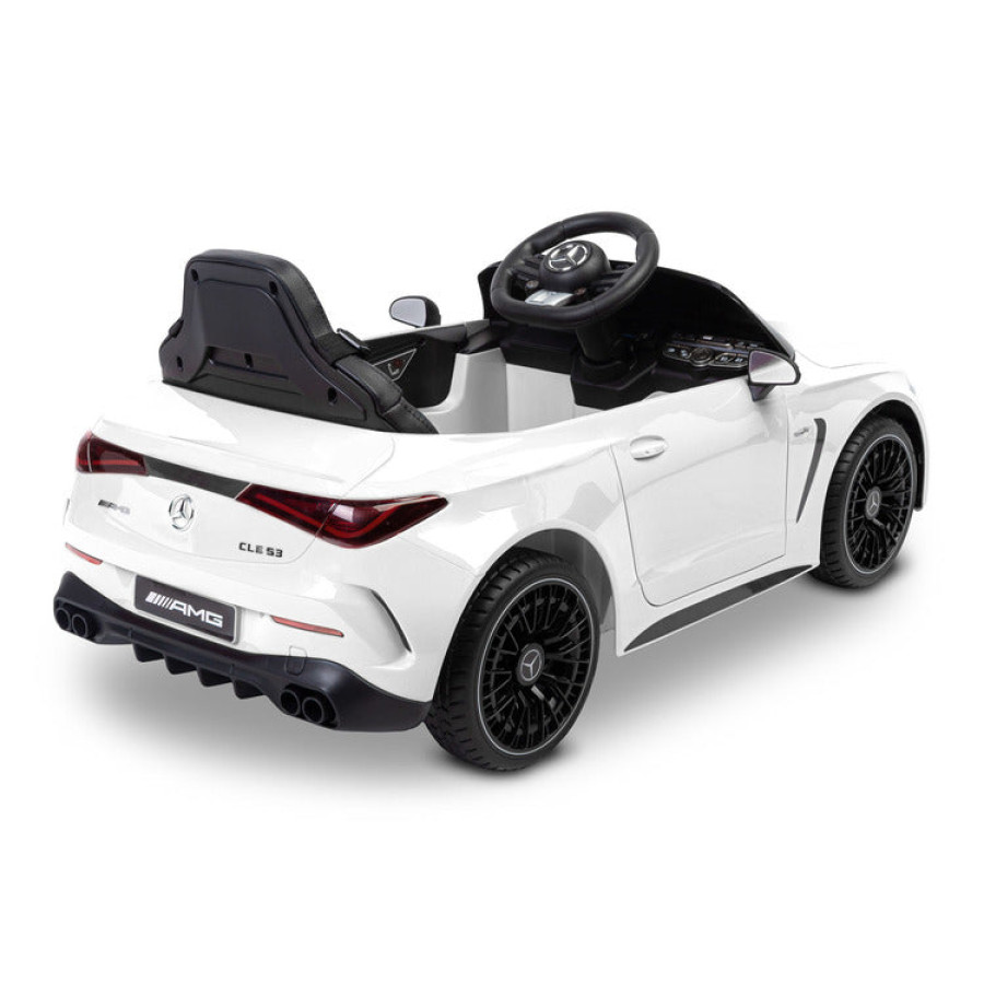 Акумулаторна кола Mercedes Benz AMG CLE 53 бяла