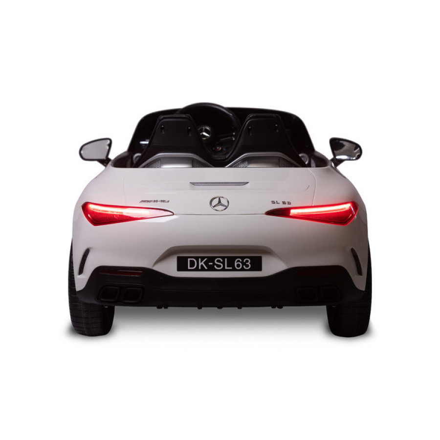 Детска електрическа кола Mercedes Sl63 бяло