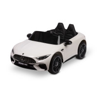 Детска електрическа кола Mercedes Sl63 бяло