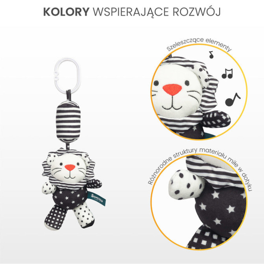 Играчка за количка Черно и Бяло Мече