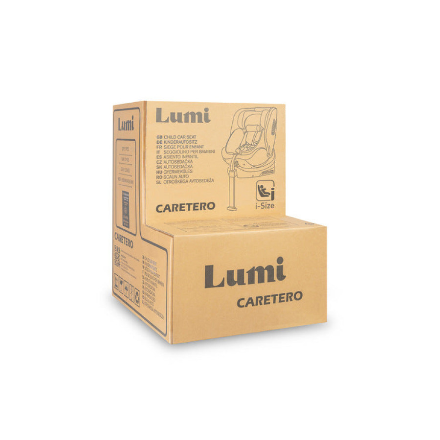Детско столче за кола Lumi I-Size зелено (40-150 см)