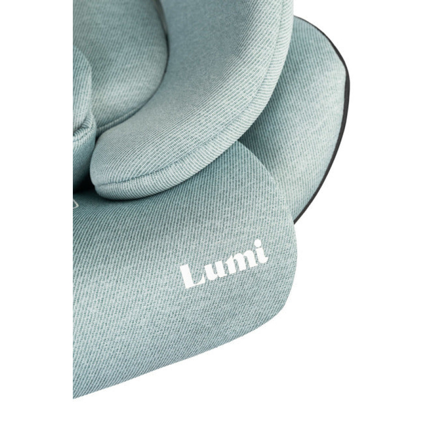 Детско столче за кола Lumi I-Size зелено (40-150 см)