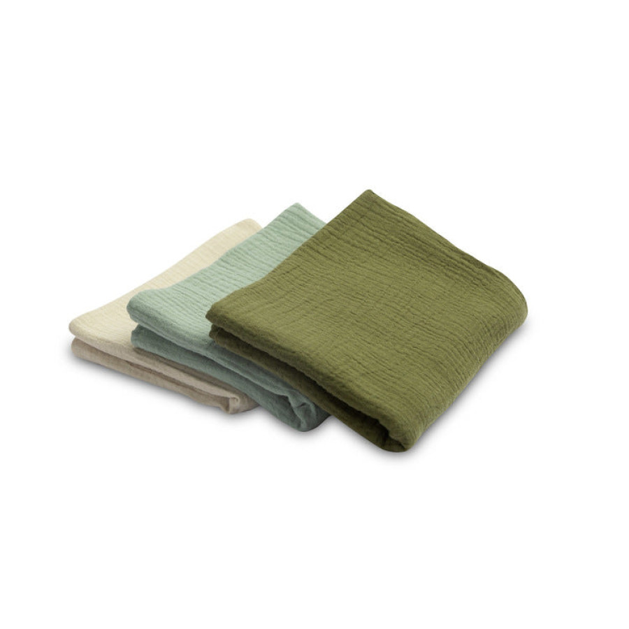 Муселинови пелени Uniform Green 3 броя 60х80 см