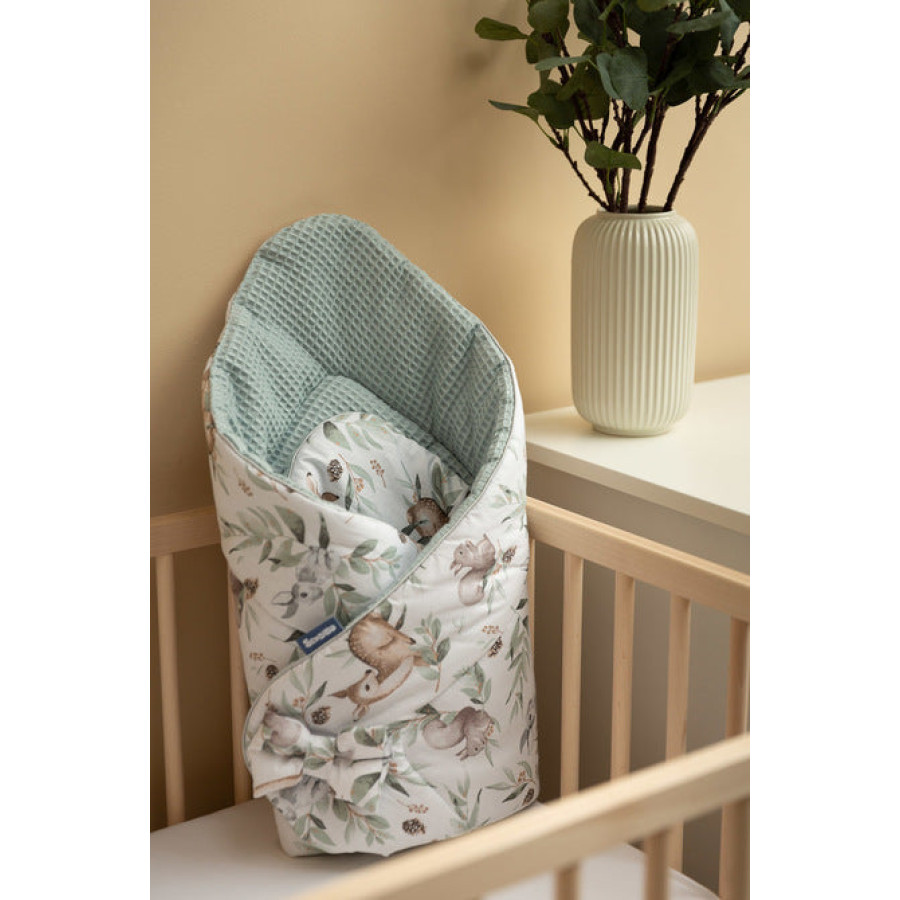 Пелена Waffle Deers Mint 75х75 см