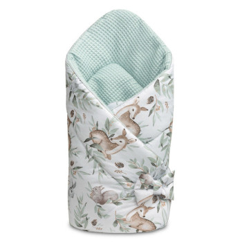Пелена Waffle Deers Mint 75х75 см
