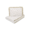 Спален комплект двулицев за бебешко креватче Rose Beige 75X95 25X35