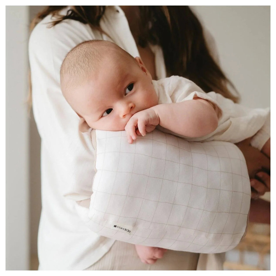 Възглавница за кърмене бяла Candide