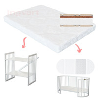 Допълнителен матрак за трансформиращо легло 9в1 Smart 60x72/60x120/60x168см Ingvart