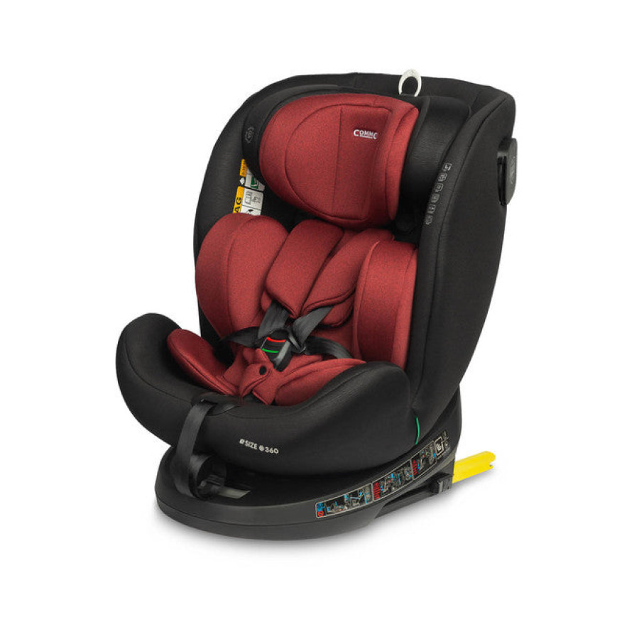 Столче За Кола Commo i-Size IsoFix 0-36Кг Burgundy
