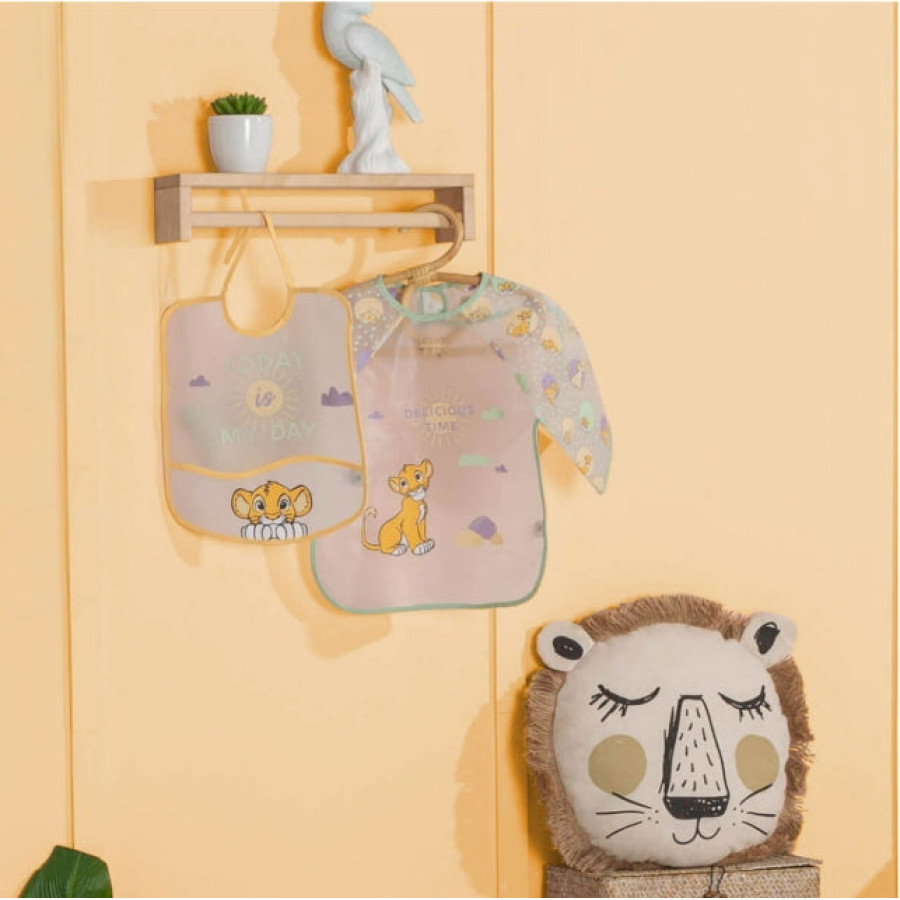 Водоустойчив лигавник Cosy Time Lion King с джоб
