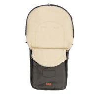 Зимно вълнено чувалче за детска количка Графит (95X40 см)