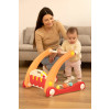 2в1 проходилка с музикална подложка синя Caretero Toyz