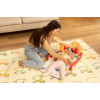 2в1 проходилка с музикална подложка синя Caretero Toyz