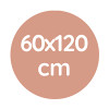 Бебешки матрак за пътуване 60x120 см – Балони