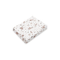 Чаршаф с ластик Forest Beige памучен 60X120 см
