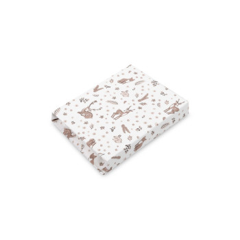 Чаршаф с ластик Forest Beige памучен 60X120 см