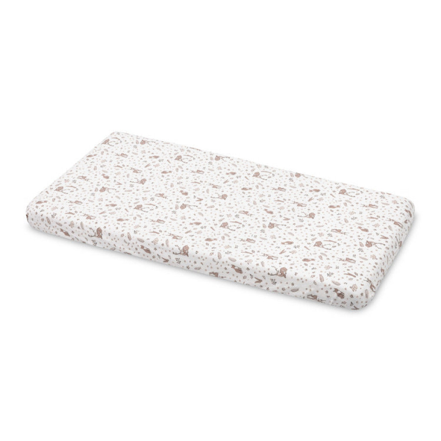 Чаршаф с ластик Forest Beige памучен 60X120 см