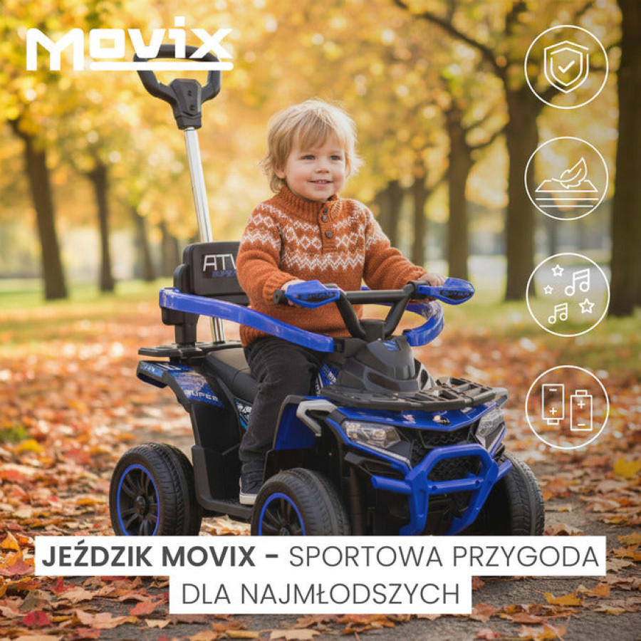 Играчка за яздене ATV Movix зелена