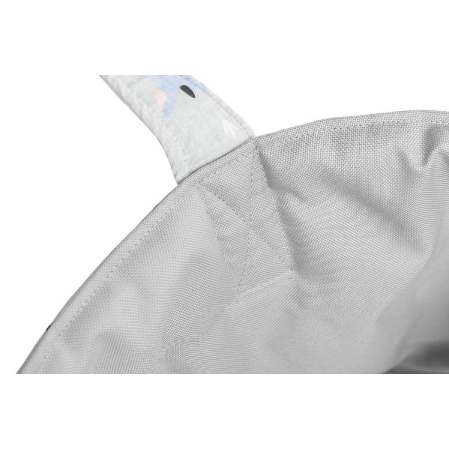 Кош за играчки Елени сив 35х47 см