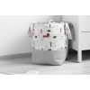 Кош за играчки Елени сив 35х47 см