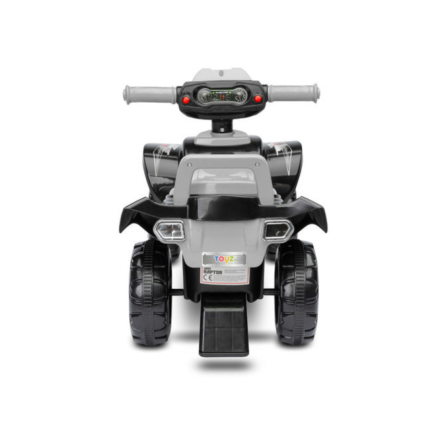 Детски мотор за яздене с четири гуми Mini Raptor Grey Caretero Toyz