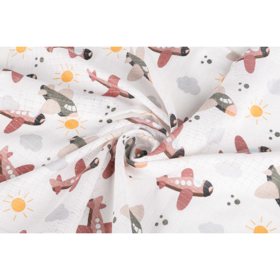 Пелени Tetra 100% памук 70х80 см Cosmos Grey 5 броя