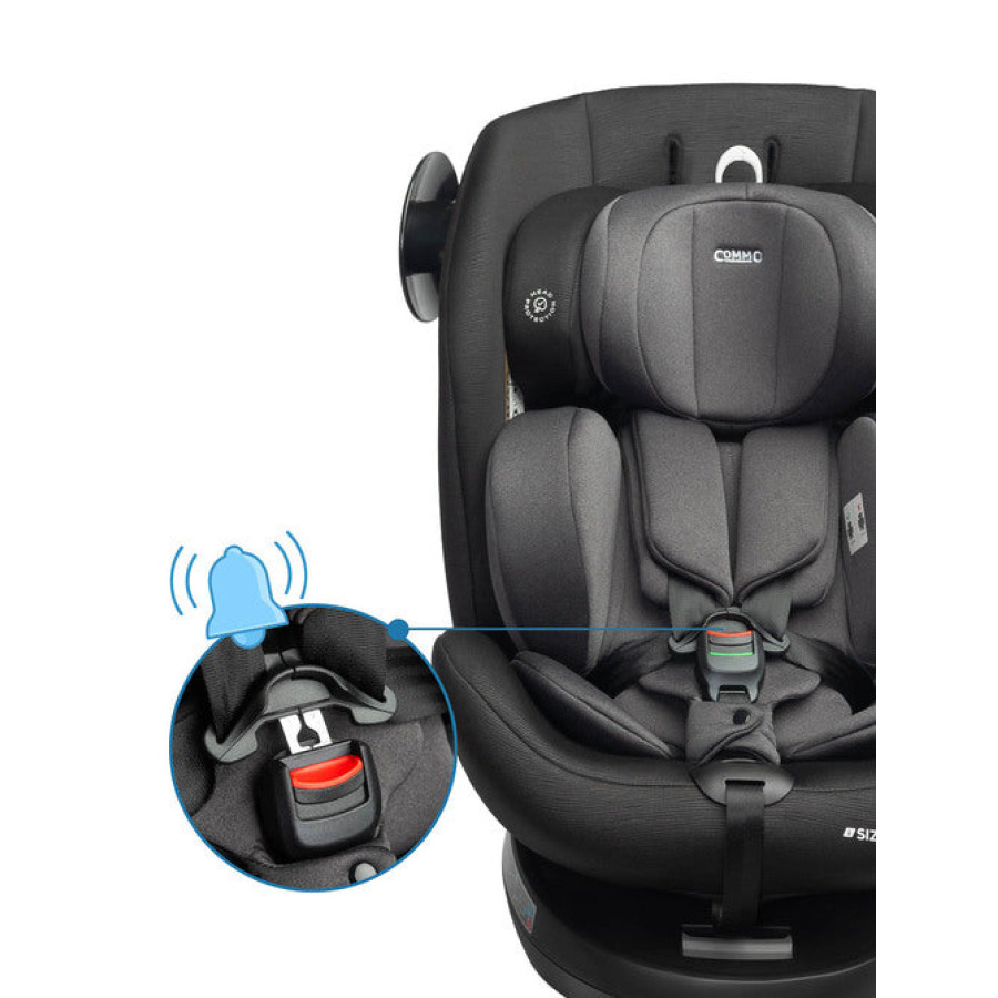 Столче за кола Commo i-Size IsoFix 0-36Кг Graphite