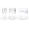 Трансформиращо легло 9в1 Smart 60x72/60x120/60x168см бежово Ingvart