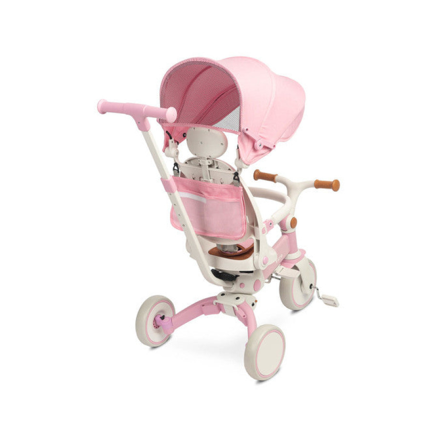 Триколка и баланиращо колело 2в1 Faro Pink