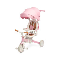 Триколка и баланиращо колело 2в1 Faro Pink