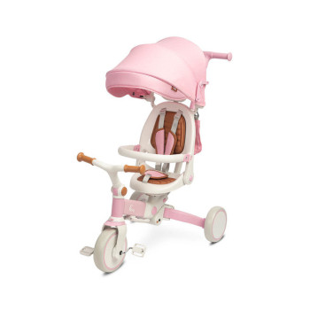 Триколка и баланиращо колело 2в1 Faro Pink