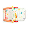 2в1 проходилка с музикална подложка розова Caretero Toyz