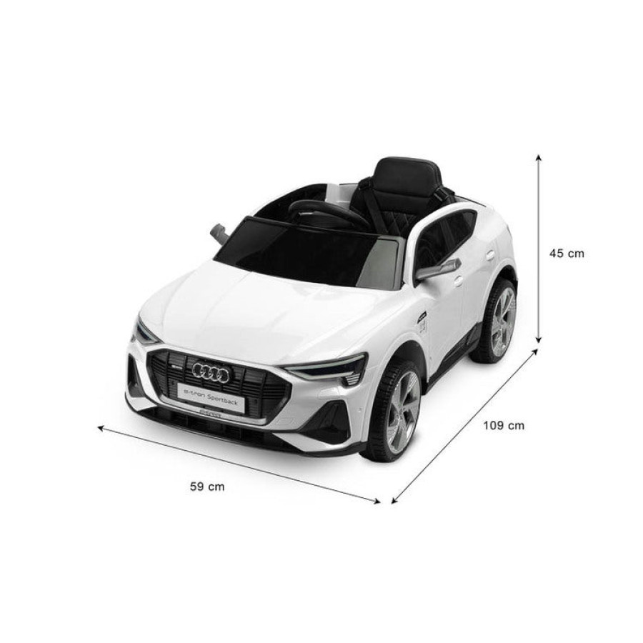 Акумулаторен автомобил Audi Etron Spоrtback Red