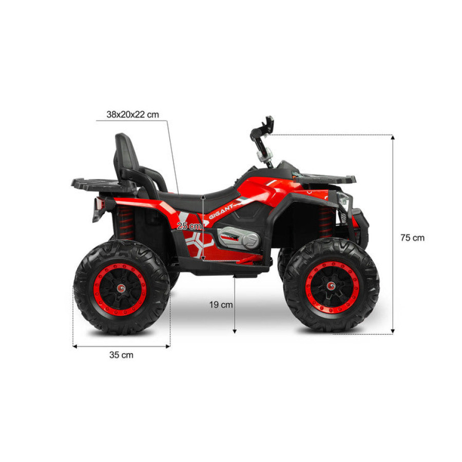 Акумулаторно ATV Quad Gigant Red