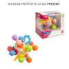 Образователна играчка 2в1 дрънкалка и гризалка 0+ месеца