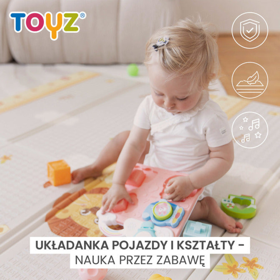 Образователна играчка розова 18+ месеца