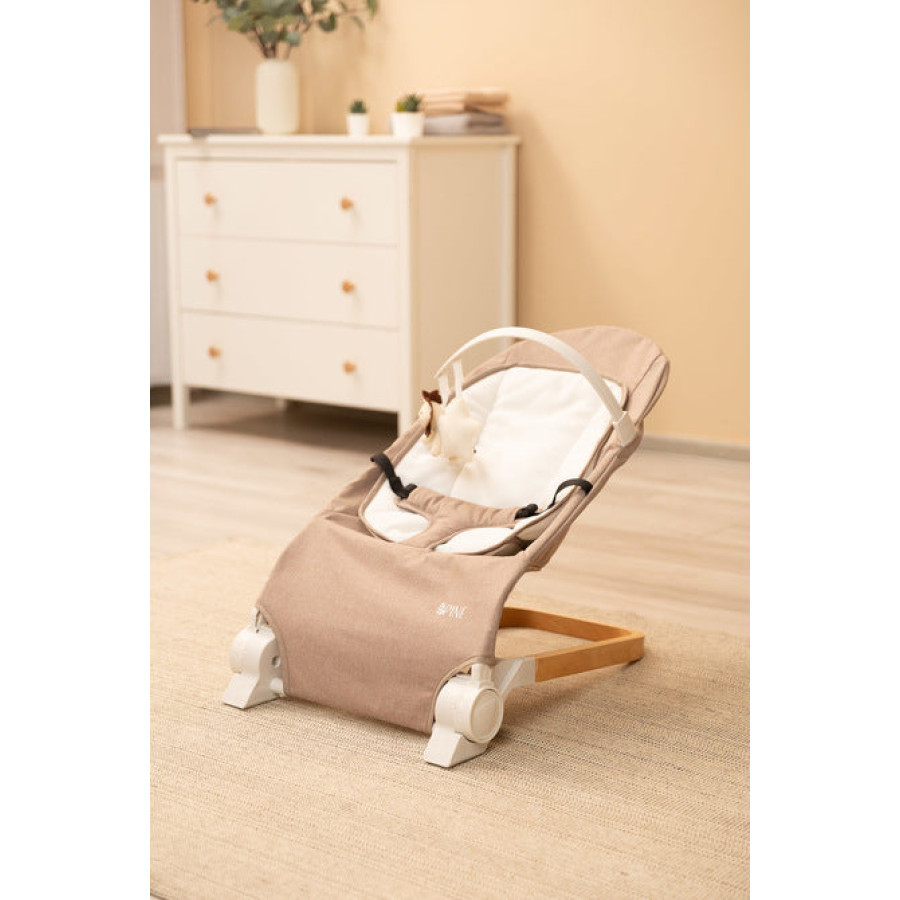 Шезлонг Bouncer Pine Brown Caretero